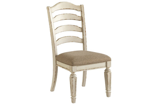 Realyn Chipped White Dining Chair (Set of 2) - Gate FurnitureDining Chair