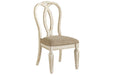 Realyn Chipped White Dining Chair (Set of 2) - Gate FurnitureDining Chair