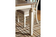 Realyn Chipped White Dining Extension Table - Gate FurnitureDining Table