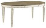 Realyn Chipped White Dining Extension Table - Lara FurnitureDining Table