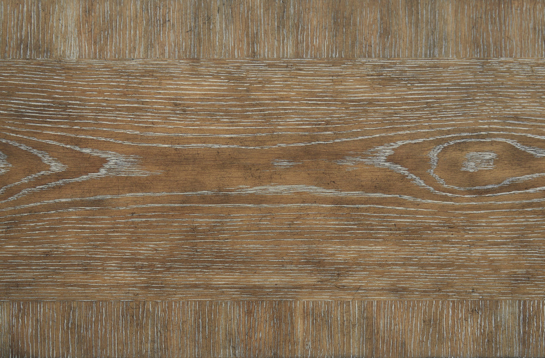 Realyn Chipped White Extendable Ribbon Dining Set - Gate FurnitureDining Room Set