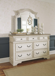 Realyn Chipped White Panel Bedroom Set - Lara FurnitureBedroom Set
