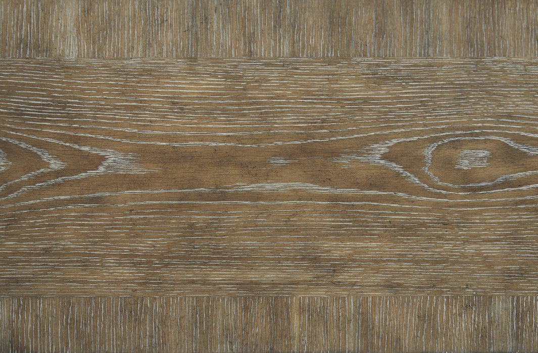 Realyn Chipped White Rectangular Dining Room Set - Gate FurnitureDining Room Set