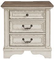 Realyn Chipped White Storage Panel Bedroom Set - Gate FurnitureBedroom Set