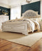 Realyn Chipped White Upholstered Panel Bedroom Set - Gate FurnitureBedroom Set