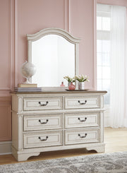 Realyn Chipped White Youth Upholstered Bedroom Set - Lara FurnitureYouth Bedroom Set