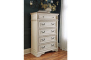 Realyn Two - tone Chest of Drawers - Lara FurnitureChest