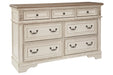 Realyn Two - tone Dresser - Gate FurnitureDresser