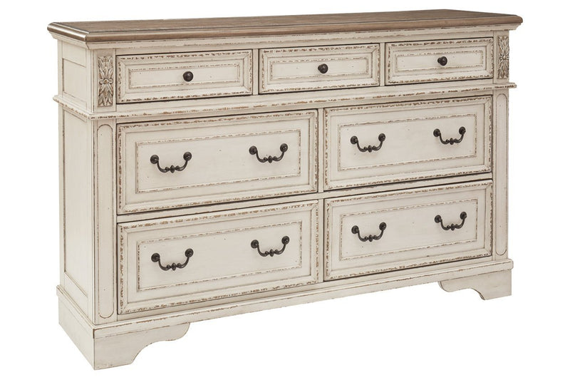 Realyn Two - tone Dresser - Lara FurnitureDresser
