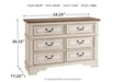 Realyn Two - tone Dresser - Gate FurnitureDresser