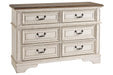 Realyn Two - tone Dresser - Gate FurnitureDresser