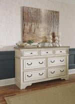 Realyn Two - tone Dresser - Lara FurnitureDresser