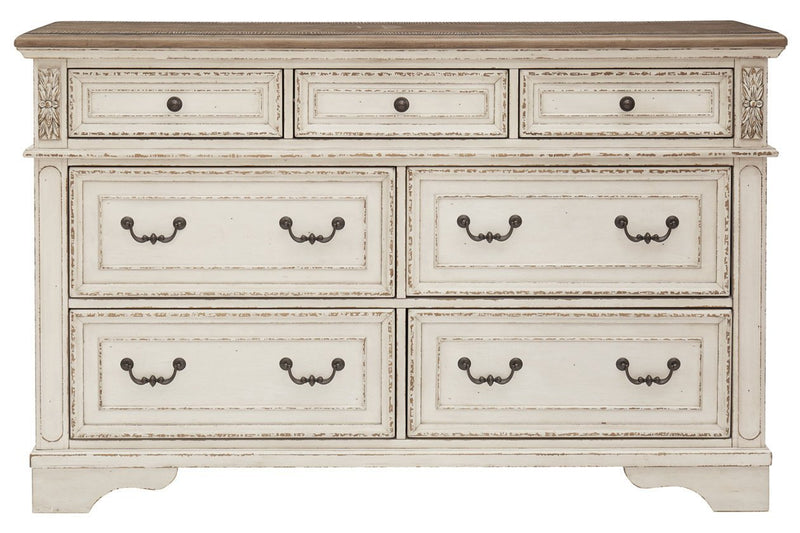 Realyn Two - tone Dresser - Lara FurnitureDresser