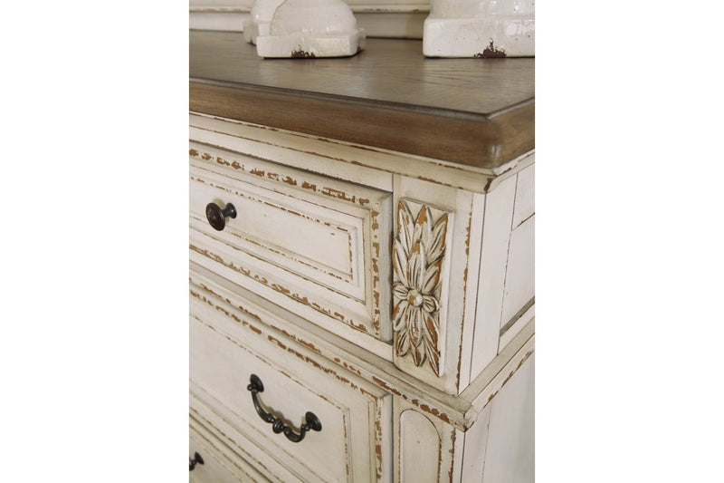 Realyn Two - tone Dresser - Lara FurnitureDresser