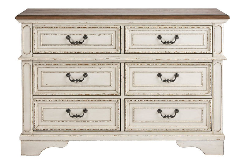 Realyn Two - tone Dresser - Lara FurnitureDresser