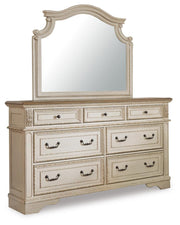 Realyn Two-tone Dresser, Mirror and Nightstand - B743B79