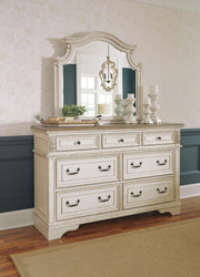 Realyn Two-tone Dresser, Mirror and Nightstand - B743B79