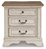 Realyn Two-tone King Storage Bed, Chest and 2 Nightstands - B743B50