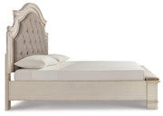 Realyn Two-tone King Storage Bed, Dresser, Chest and 2 Nightstands - B743B69