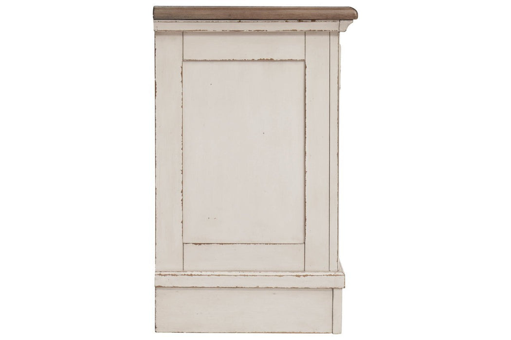 Realyn Two - tone Nightstand - Gate FurnitureNightstand