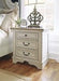 Realyn Two - tone Nightstand - Gate FurnitureNightstand