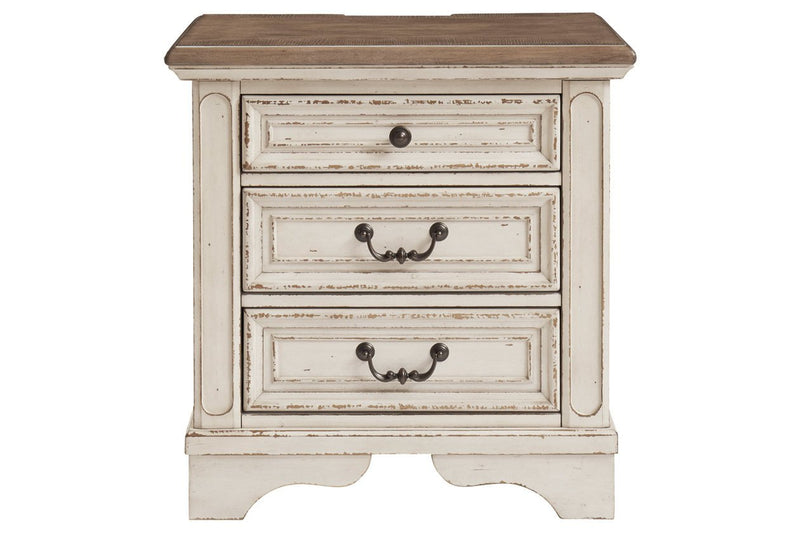 Realyn Two - tone Nightstand - Lara FurnitureNightstand