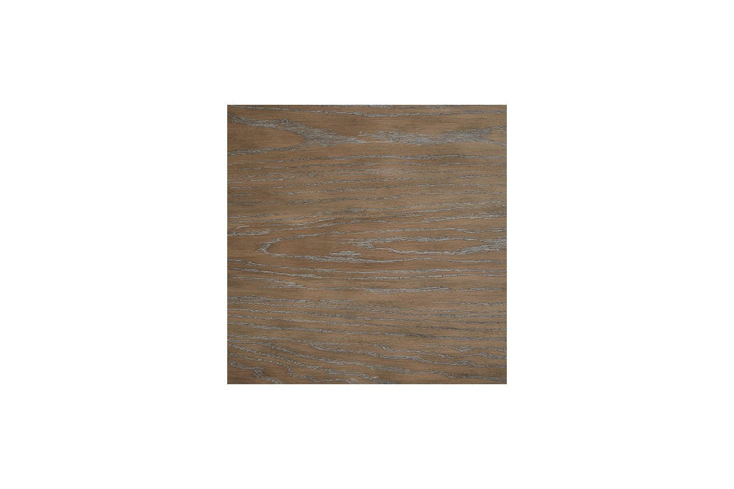 Realyn White/Brown 60" Home Office Desk - Gate FurnitureOffice Desks