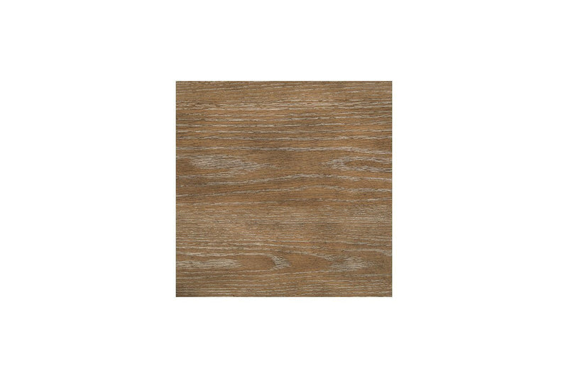 Realyn White/Brown Chairside End Table - Lara FurnitureEnd Table Chair Side