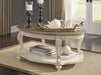 Realyn White/Brown Coffee Table - Gate FurnitureCoffee Table
