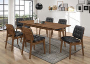 Redbridge Rectangular 7-piece Dining Set Natural Walnut - 106591-S7K