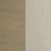 Redbridge Upholstered Counter Chair Cream and Natural Oak (Set of 2) - 193959NAT