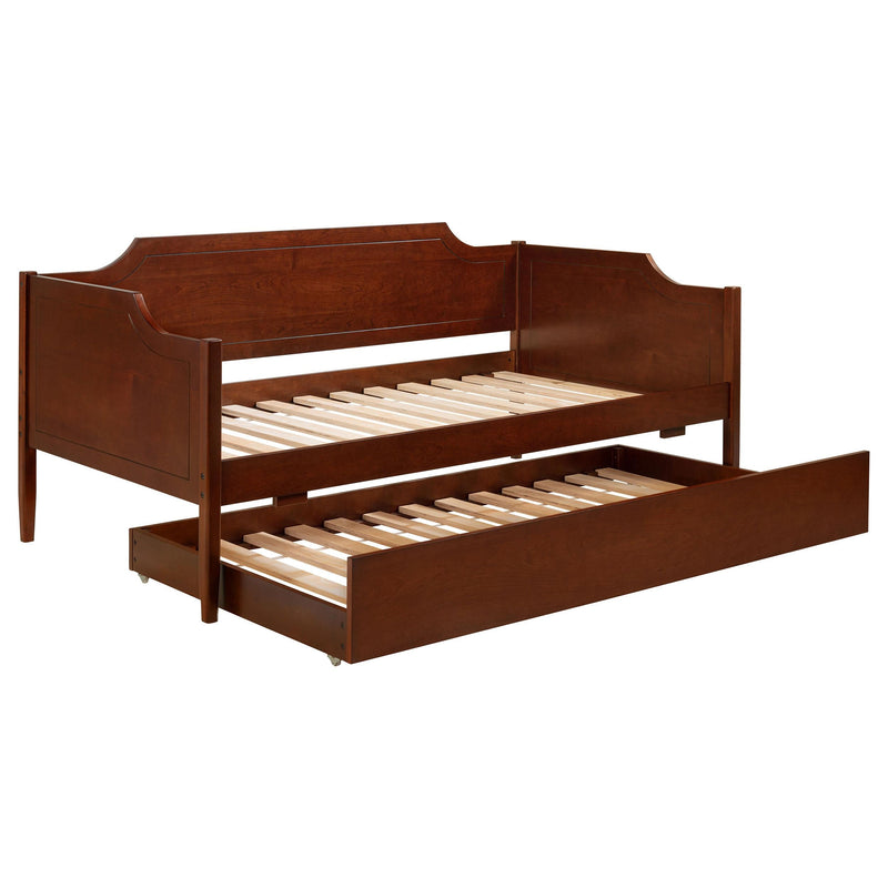 Redding Wood Twin Daybed With Trundle Cherry - 300687