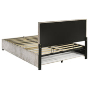 Reeves Upholstered Queen Lift-Top Storage Platform Bed Beige - 315918BGEQ
