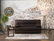 Regata 3 Seat Sleeper (Silverado Chocolate) 1 Piece - Lara FurnitureSleeper Sofa