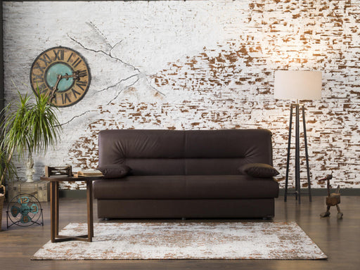Regata 3 Seat Sleeper (Silverado Chocolate) 1 Piece - Lara FurnitureSleeper Sofa