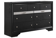 Regata Black Storage Platform Bedroom Set - Lara FurnitureBedroom Set