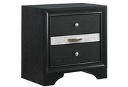 Regata Black Storage Platform Bedroom Set - Lara FurnitureBedroom Set