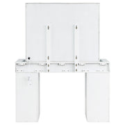 Regina Makeup Vanity Table Set with Lighting White - 930245
