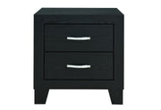 Reid Black Nightstand - REID-BLACK-NS