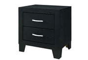 Reid Black Nightstand - REID-BLACK-NS