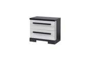 Remington Black/White Panel Bedroom Set - Lara FurnitureBedroom Set