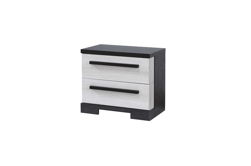 Remington Black/White Panel Bedroom Set - Lara FurnitureBedroom Set