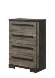 Remington Brown/Gray Panel Bedroom Set - Lara FurnitureBedroom Set