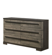 Remington Brown/Gray Panel Bedroom Set - Lara FurnitureBedroom Set