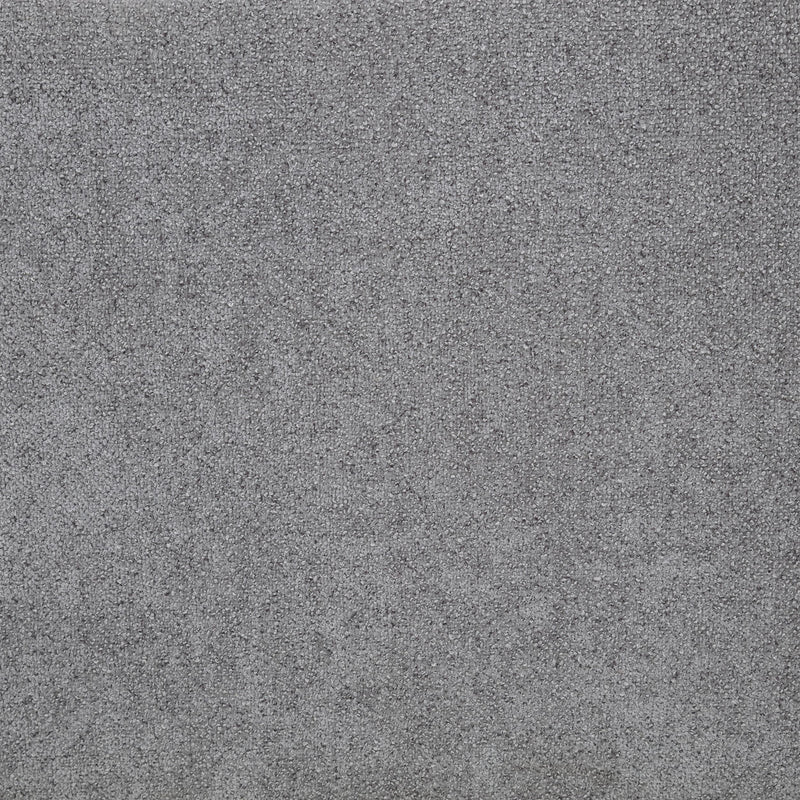 Rennes Upholstered Eastern King Wingback Platform Bed Grey - 315928KE