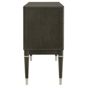 Reseda 4-door Dining Sideboard Server with Shelves Ash Brown - 193675