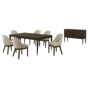 Reseda 8-piece Dining Set With Sideboard Ash Brown - 193671-S8