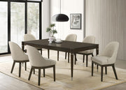 Reseda Upholstered Dining Side Chair Beige (Set of 2) - 193672
