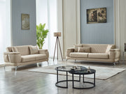 Resital 74" Wide Convertible Loveseat - Loveseat