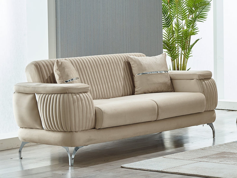 Resital 74" Wide Convertible Loveseat - Loveseat
